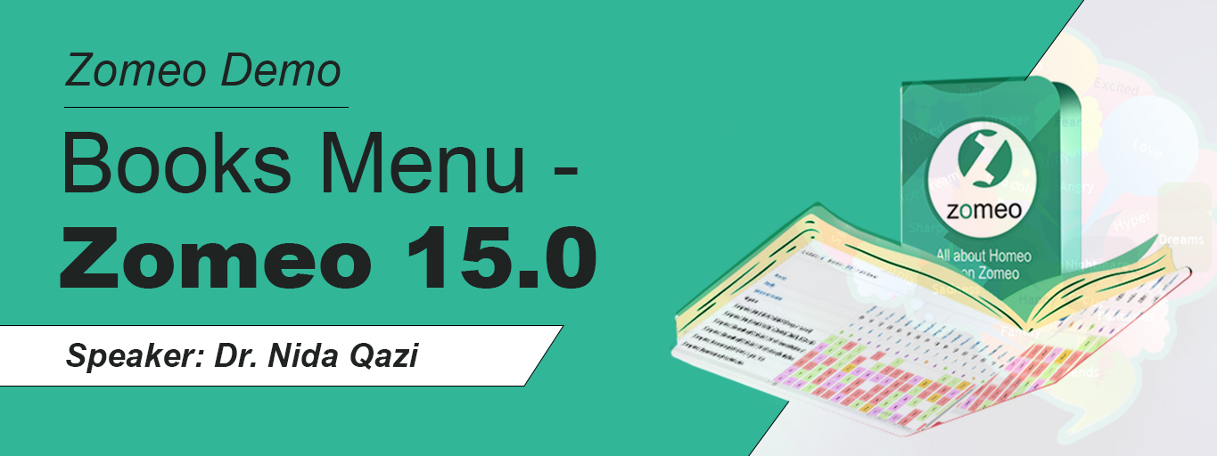 Books Menu - Zomeo 15.0