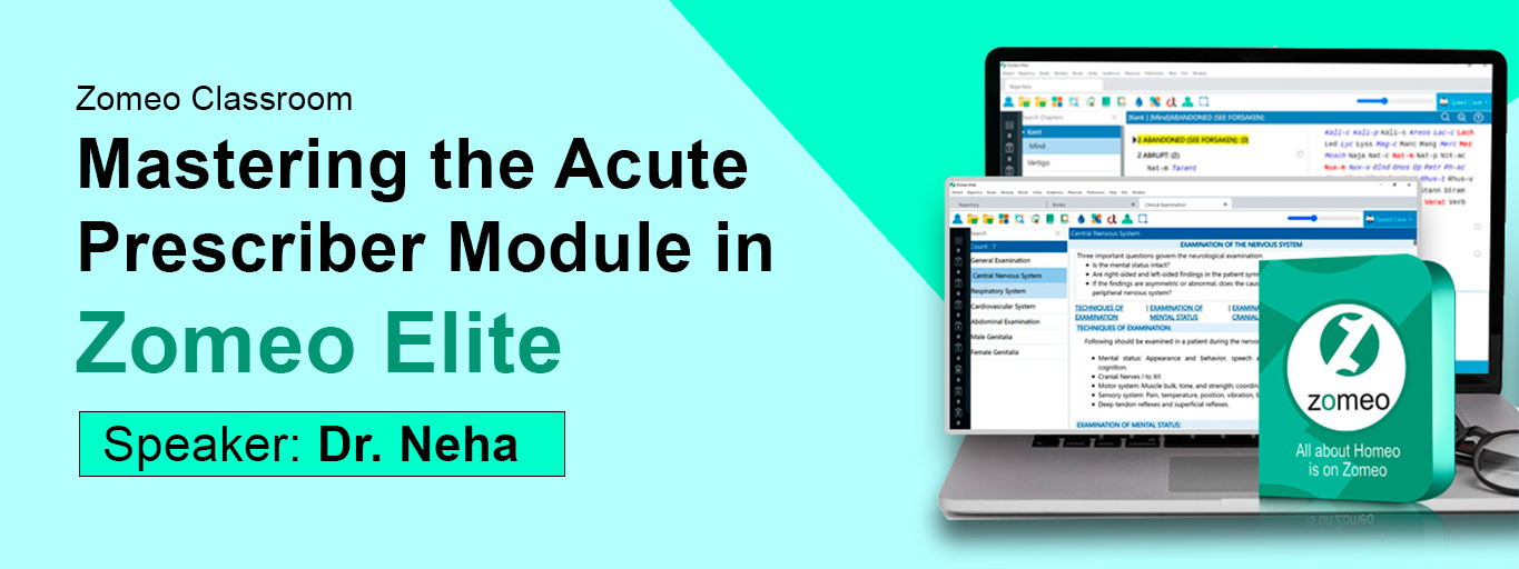 Mastering the Acute Prescriber Module in Zomeo Elite