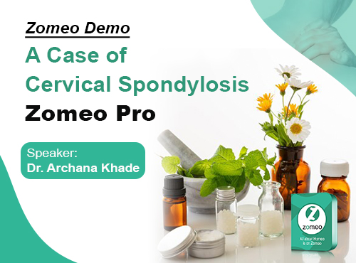 A Case of Cervical Spondylosis - Zomeo Pro