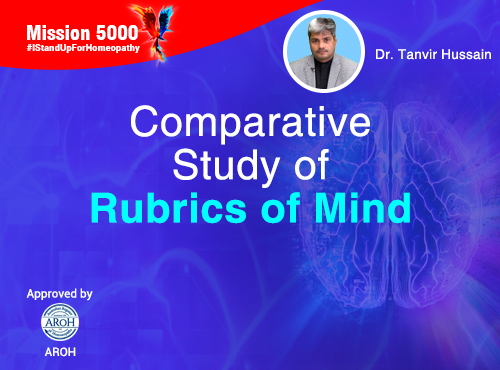 Comparative Study of Rubrics of Mind