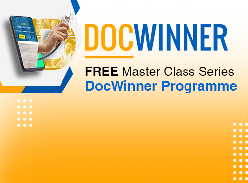 FREE Master class series DocWinner Programme