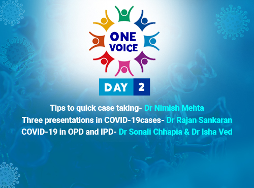 One Voice: Webinar Series on COVID-19 - Day 2