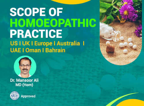 Scope Of Homoeopathic Practice In Different Countries
