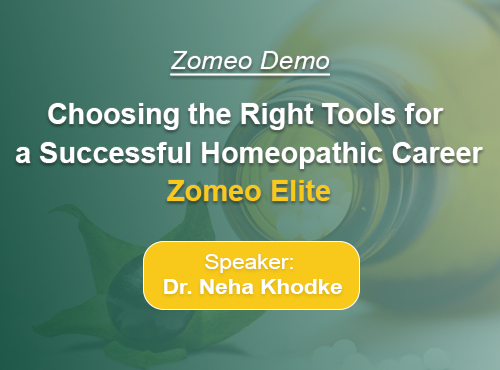 Choosing the Right Tools for a Successful Homeopathic Career-Zomeo Elite