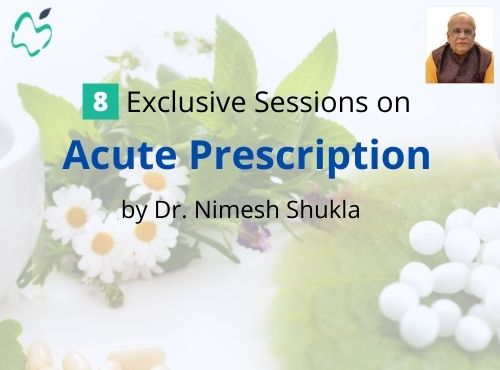 8 Exclusive Sessions on Acute Prescription