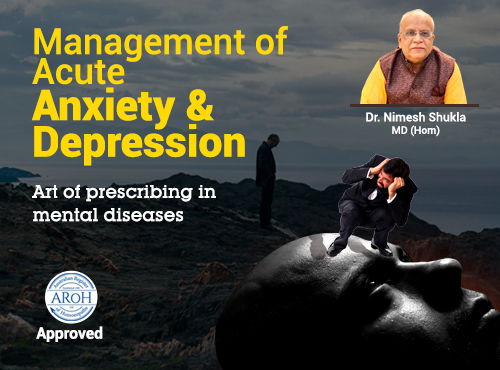 Management of Acute Anxiety & Depression