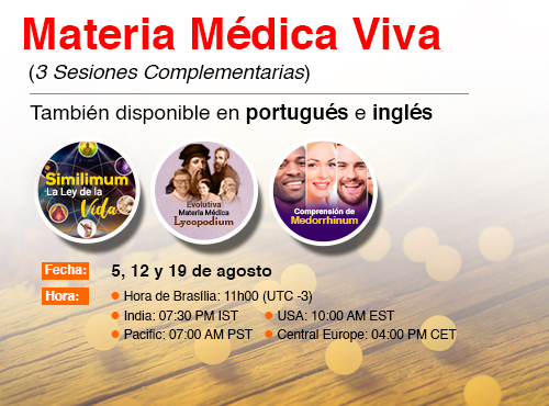 Materia Médica Viva - 3 Sesiones Complementarias (Spanish)