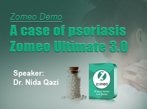 A case of psoriasis- Zomeo Ultimate 3.0